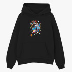 Толстовка худи оверсайз