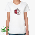 Женская футболка органик