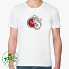 Мужская футболка органик