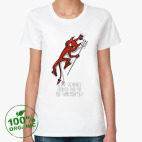 Женская футболка органик