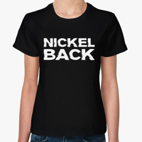 Женская футболка Nickelback