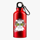 Металлическая бутылка 400 мл UV-DTF