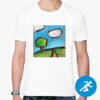 Мужская спортивная футболка