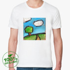 Мужская футболка органик