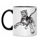 Кружка двухцветная