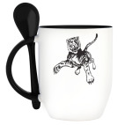 Кружка с ложкой