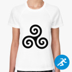 Женская спортивная футболка