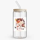 Банка с бамбуковой крышкой