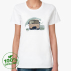 Женская футболка органик