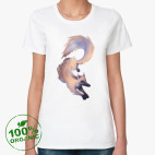 Женская футболка органик