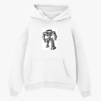 Толстовка худи оверсайз