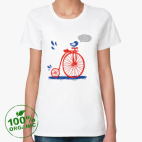 Женская футболка органик