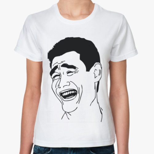 Классическая футболка Yao Ming Face