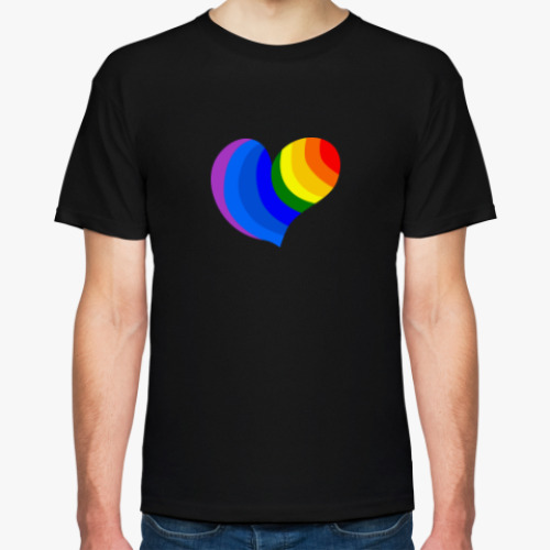 Футболка с принтом Любовь