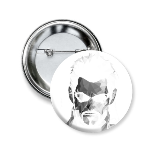 Значок 50мм с принтом Deus Ex