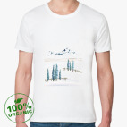 Мужская футболка органик