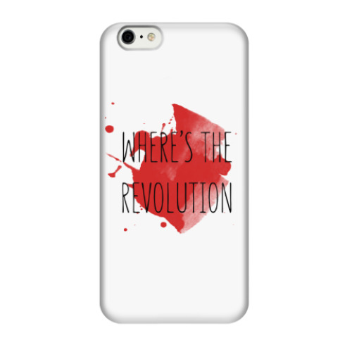 Чехол для iPhone 6/6s Where's The Revolution