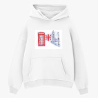 Толстовка худи оверсайз