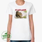 Женская футболка органик