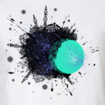 Луна на темном небе