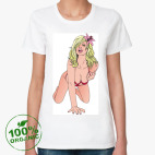 Женская футболка органик