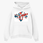 Толстовка худи оверсайз