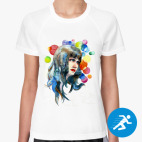 Женская спортивная футболка