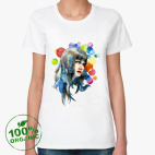 Женская футболка органик