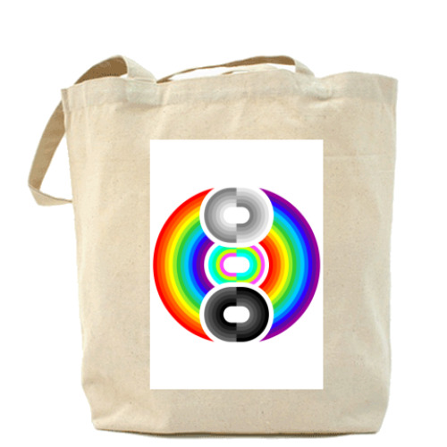 Сумка шоппер Improved Rainbow