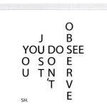 Вы смотрите, но не наблюдаете