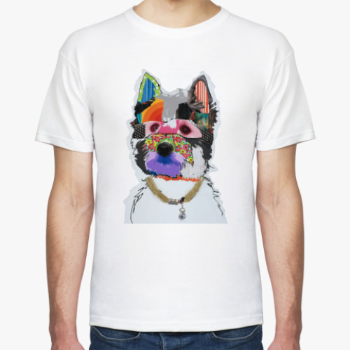 Футболка с принтом Dog