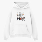 Толстовка худи оверсайз