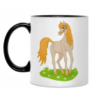 Кружка двухцветная