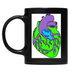 Кружка цветная UV-DTF