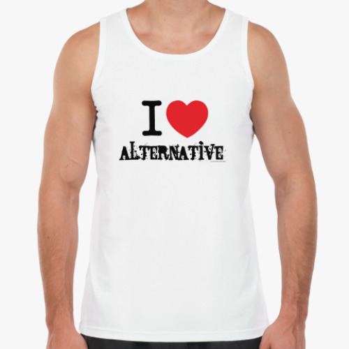 Майка I love alternative