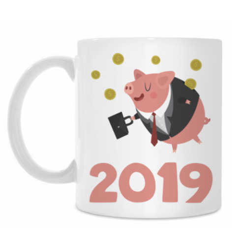 Кружка Год кабана 2019