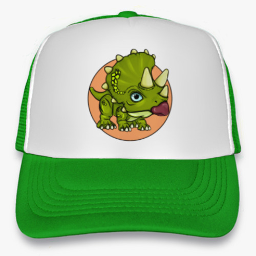 Кепка-тракер с принтом Динозавр