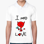 Мужская рубашка поло