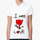 Женская рубашка поло