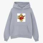 Толстовка худи оверсайз