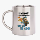 Кружка металлическая