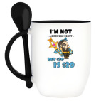 Кружка с ложкой