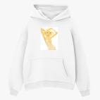 Толстовка худи оверсайз