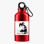 Металлическая бутылка 400 мл UV-DTF