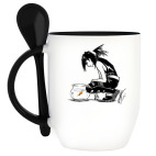 Кружка с ложкой