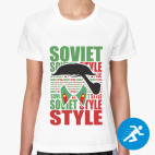 Женская спортивная футболка