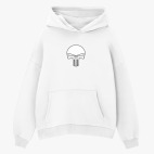 Толстовка худи оверсайз