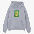 Толстовка худи оверсайз