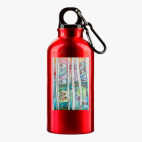 Металлическая бутылка 400 мл UV-DTF