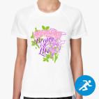 Женская спортивная футболка